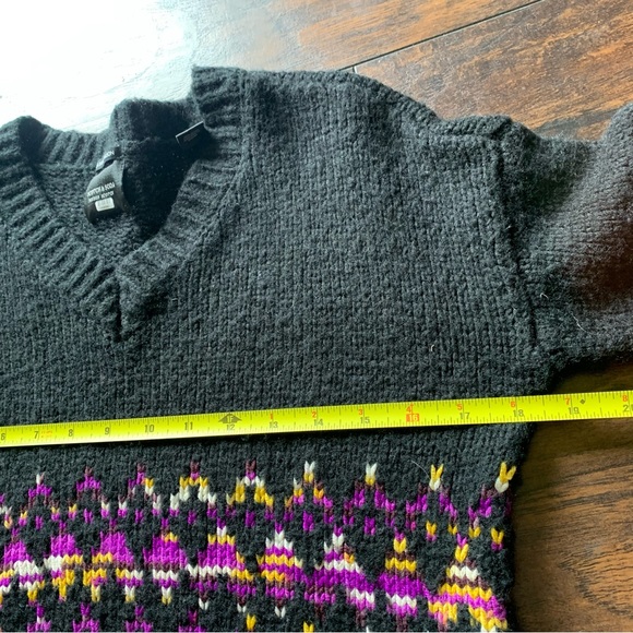 SCOTCH & SODA Fair Isle V Neck Sweater XS La Bande Maison - Picture 5 of 7